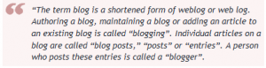 Blog_Definition